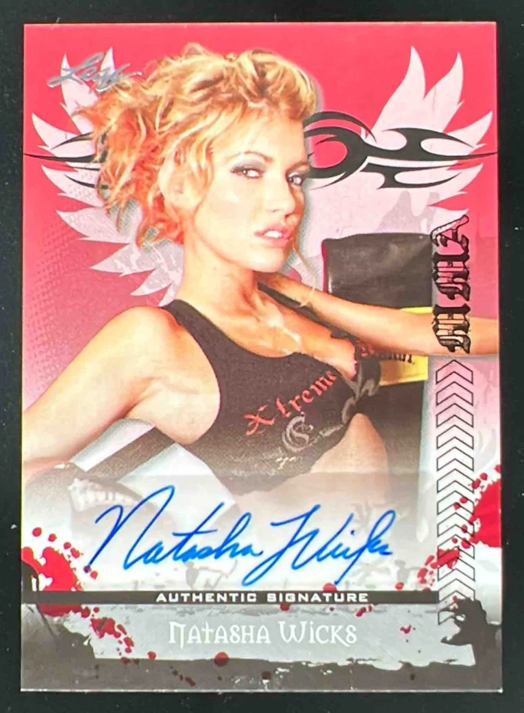 2010 Leaf Autograph Authentic Signature #AV-NW1 Natasha Wicks Auto