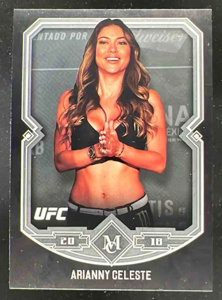 2018 Topps Chrome UFC 2017 UFC Museum Collection Chrome #UFCM-AA Arianny Celeste