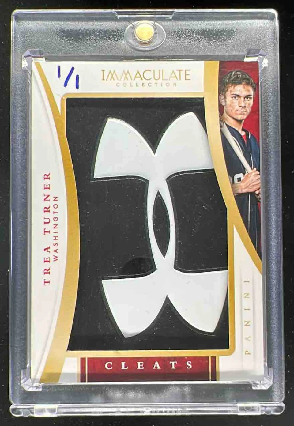 2015 Panini Immaculate Collection Cleats #21 Trea Turner 1/1