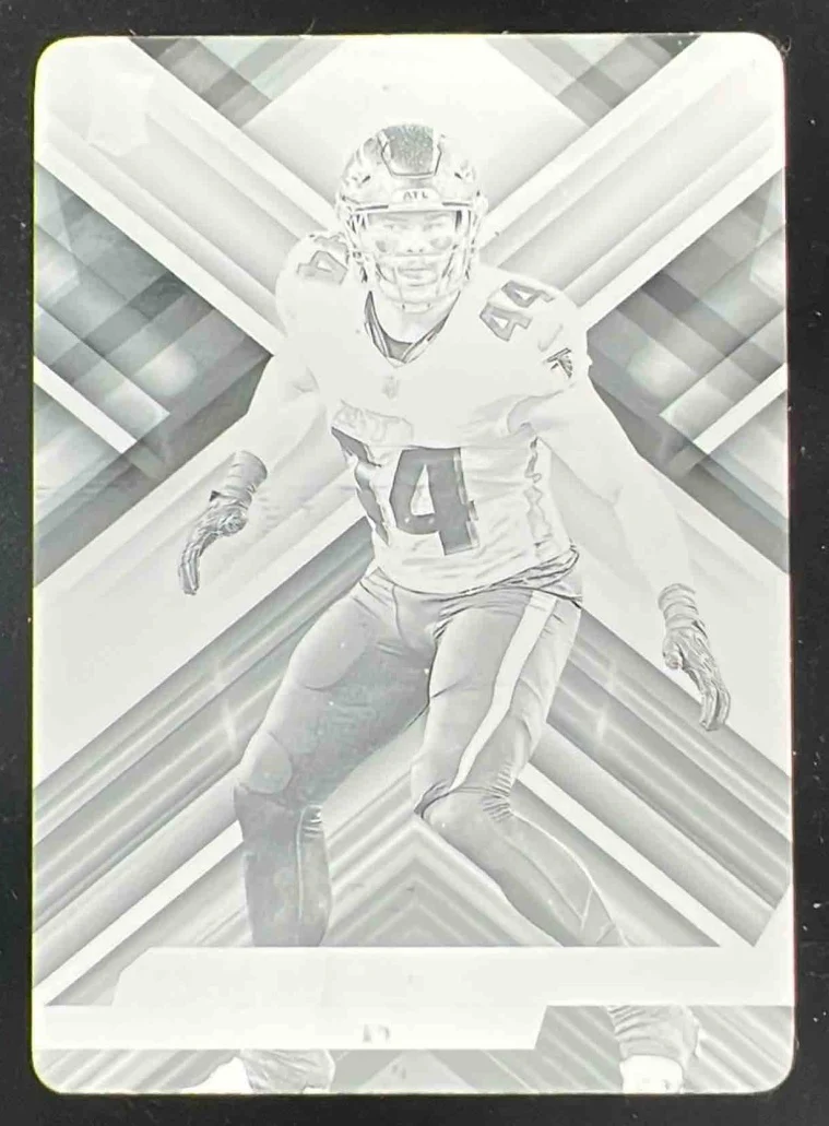 2022 Panini XR Printing Plate Black #177 Troy Andersen RC 1/1