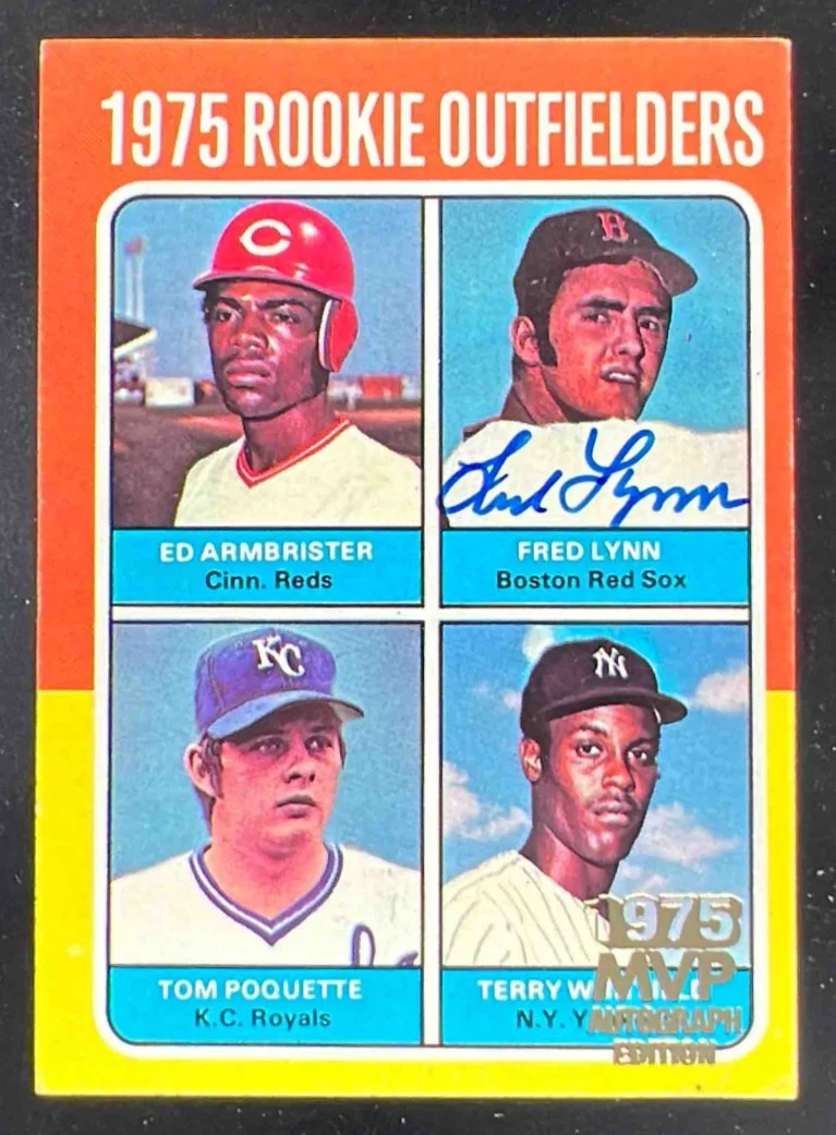 1975 Topps #622 Fred Lynn Autograph Auto MVP Buy Back /75