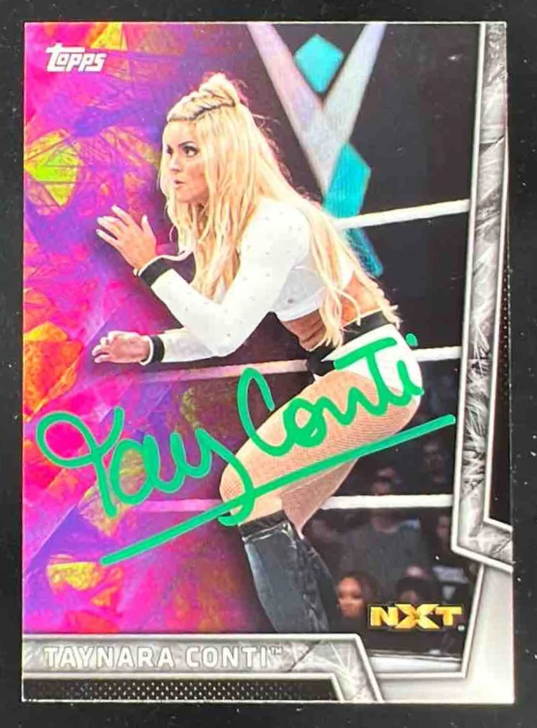 2018 Topps WWE Women's Division Autographs #44 Taynara Conti Autograph Auto