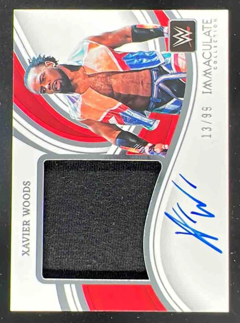 2023 Panini Immaculate Collection Premium Memorabilia #XWD Xavier Woods Auto /99
