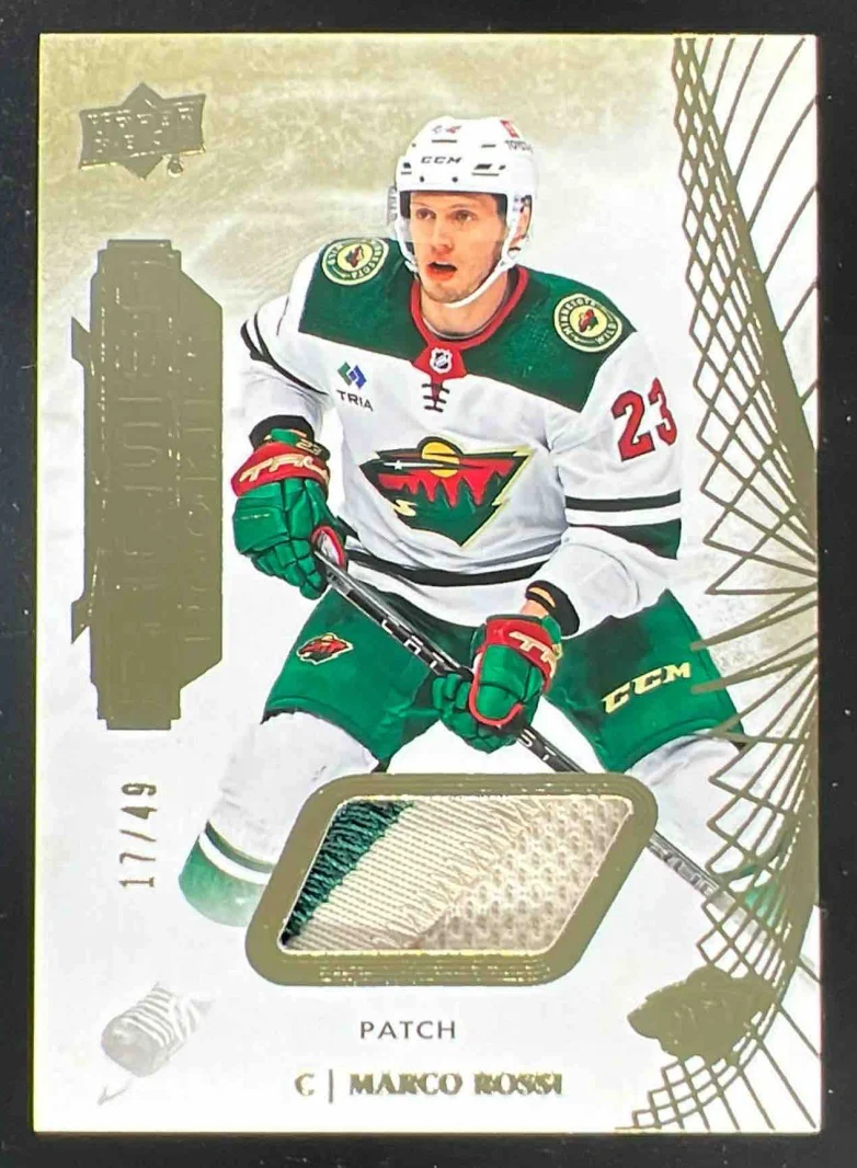 2022-23 Upper Deck Premier Premium Memorabilia #142 Marco Rossi RC /49