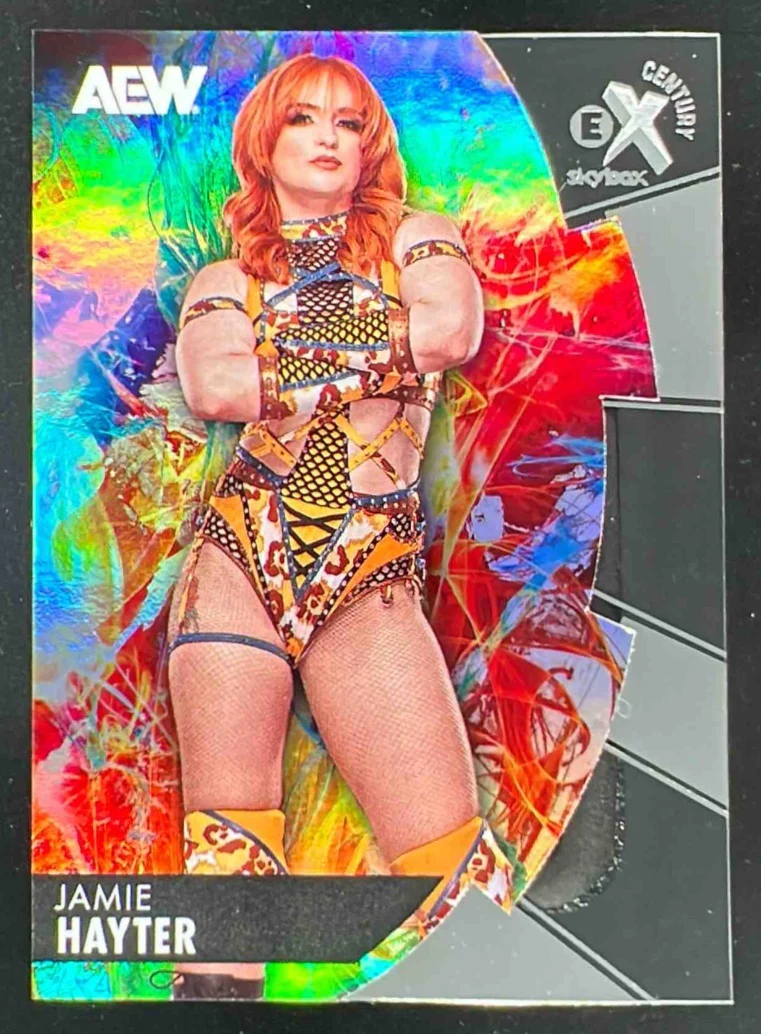 2025 Skybox Metal Universe AEW Wrestling e-X Century #EX-87 Jamie Hayter