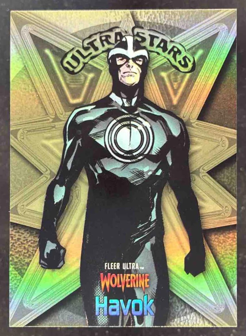 2023 Fleer Ultra Marvel Wolverine Ultra Stars #US24 Havok
