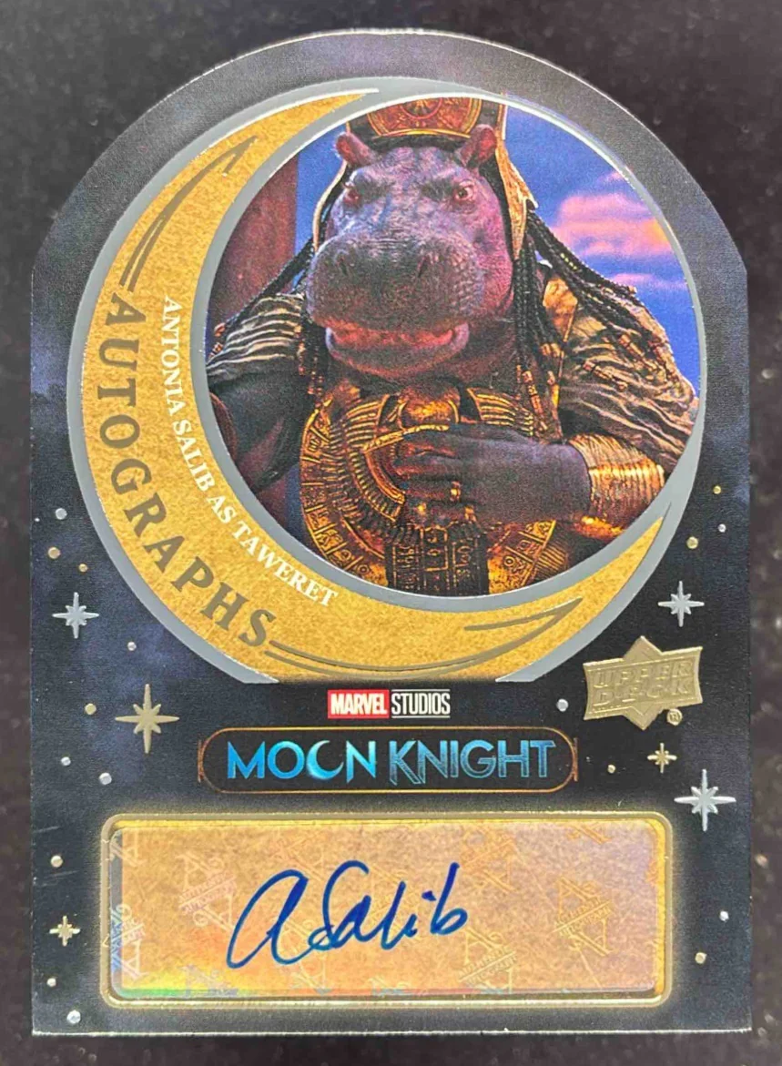 2023 Upper Deck Moon Knight Autographs #MKATA Antonia Salib as Taweret Auto