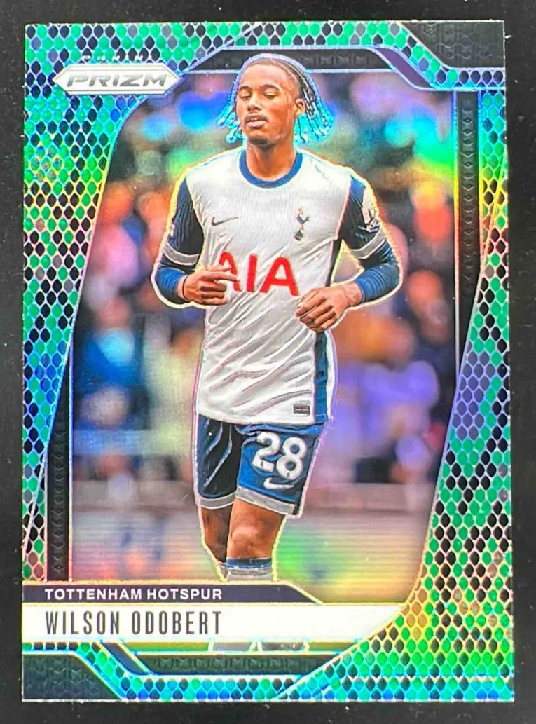 2024-25 Panini Prizm Premier League Snakeskin Prizm #78 Wilson Odobert