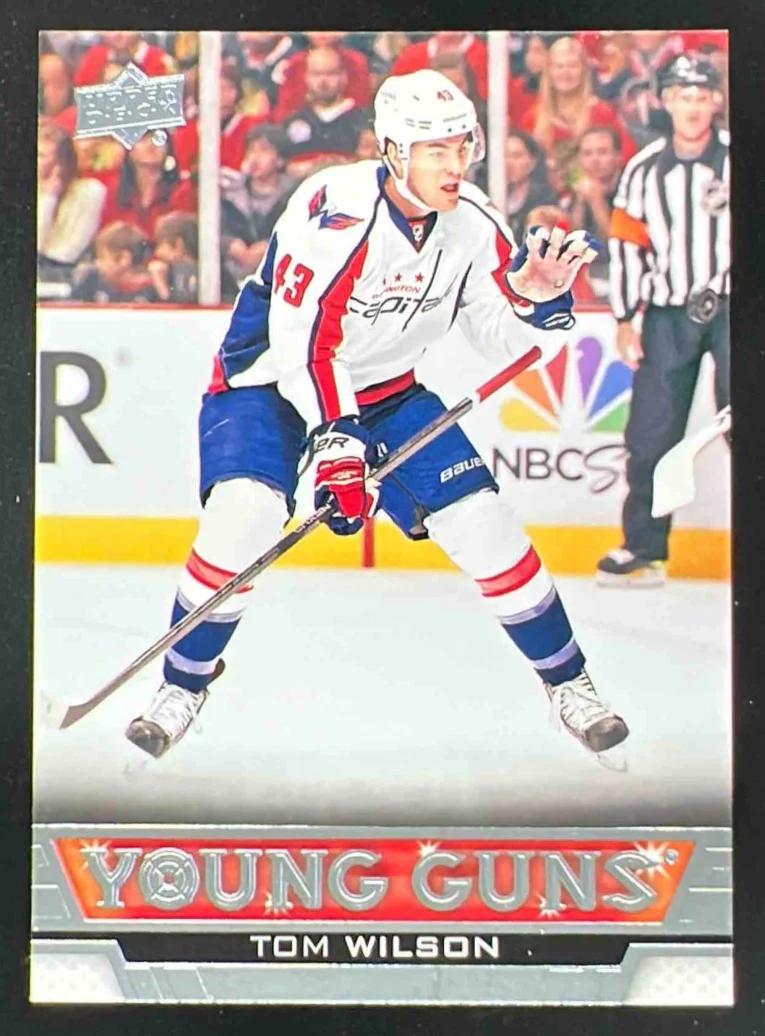 2013-14 Upper Deck #212 Tom Wilson Young Guns RC