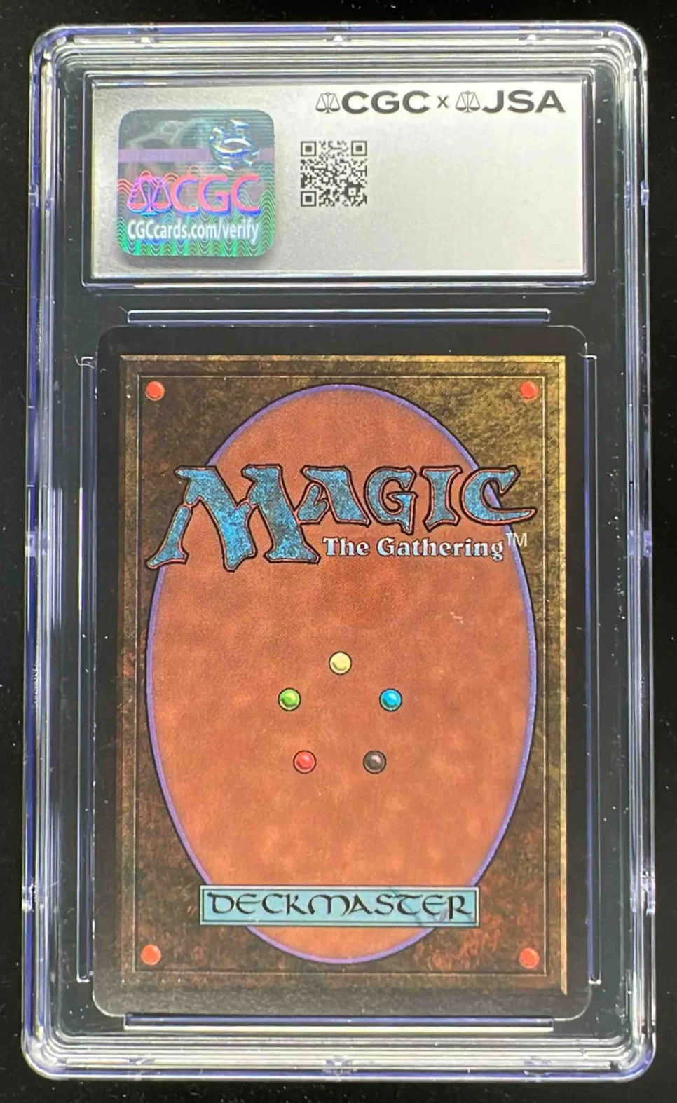 1993 Magic the Gathering Limited Edition Rare Mark Tedin Auto Chaos Orb CGC 5 - Image 2