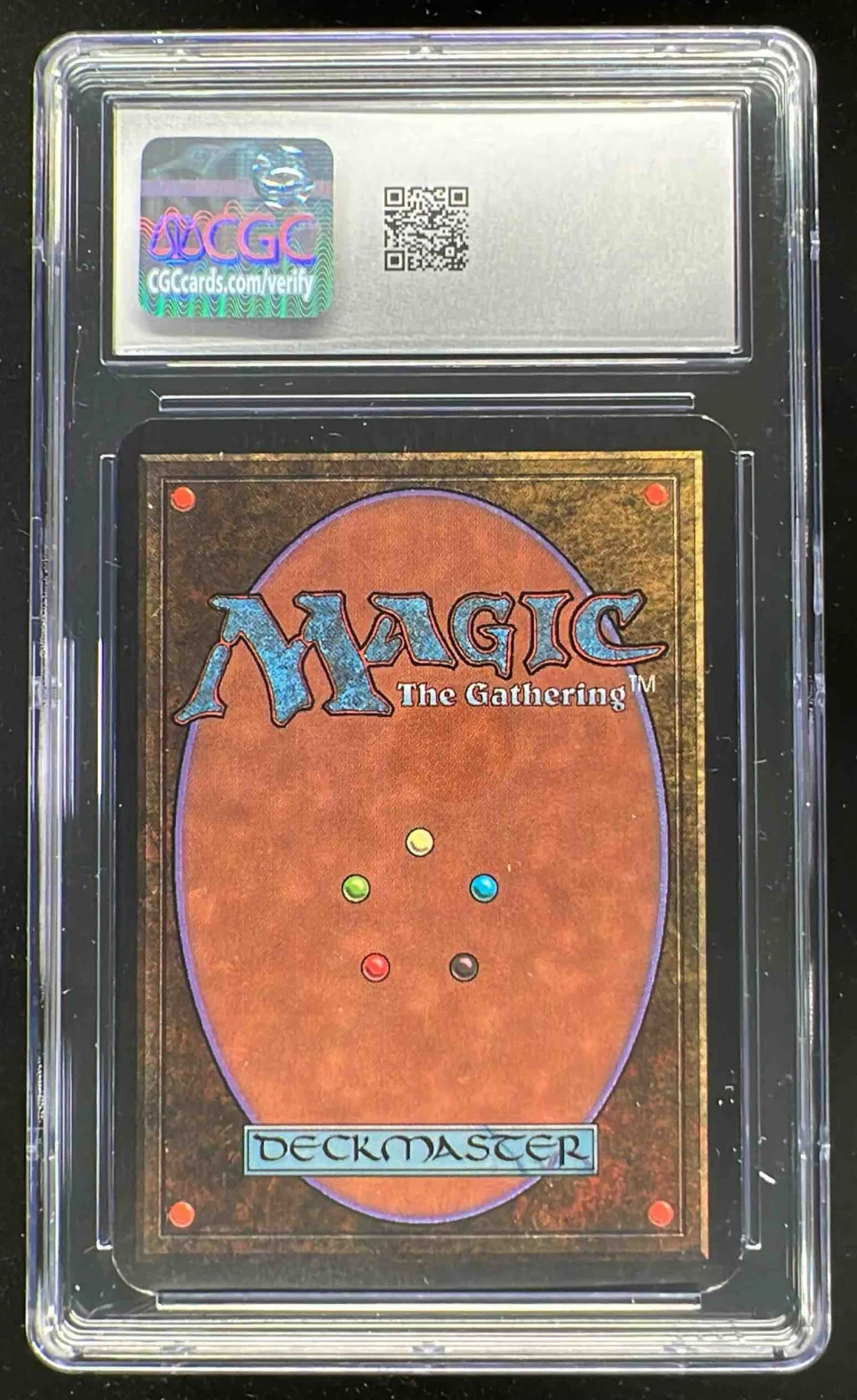 1993 Magic the Gathering Limited Edition Rare Alpha Fastbond CGC 10 - Image 2