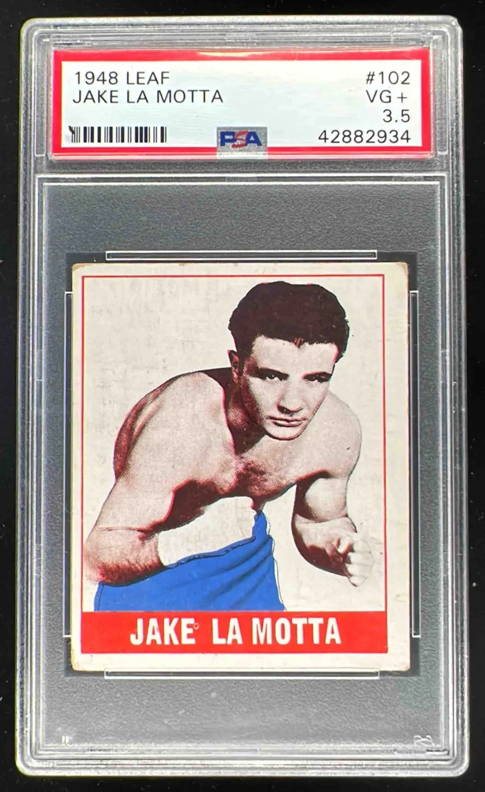 1948 Leaf #102 Jake La Motta PSA 3.5