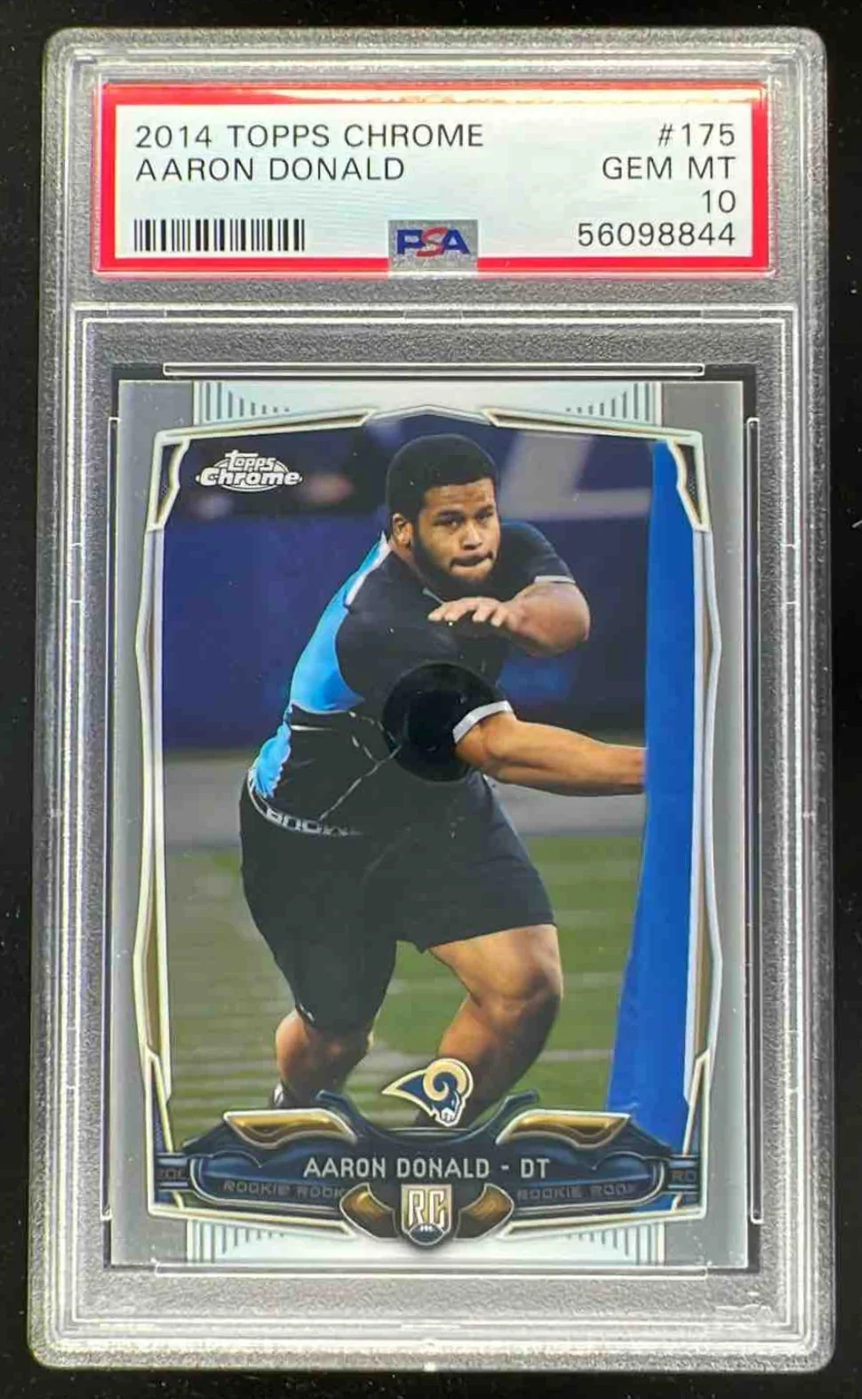 2014 Topps Chrome #175 Aaron Donald RC PSA 10