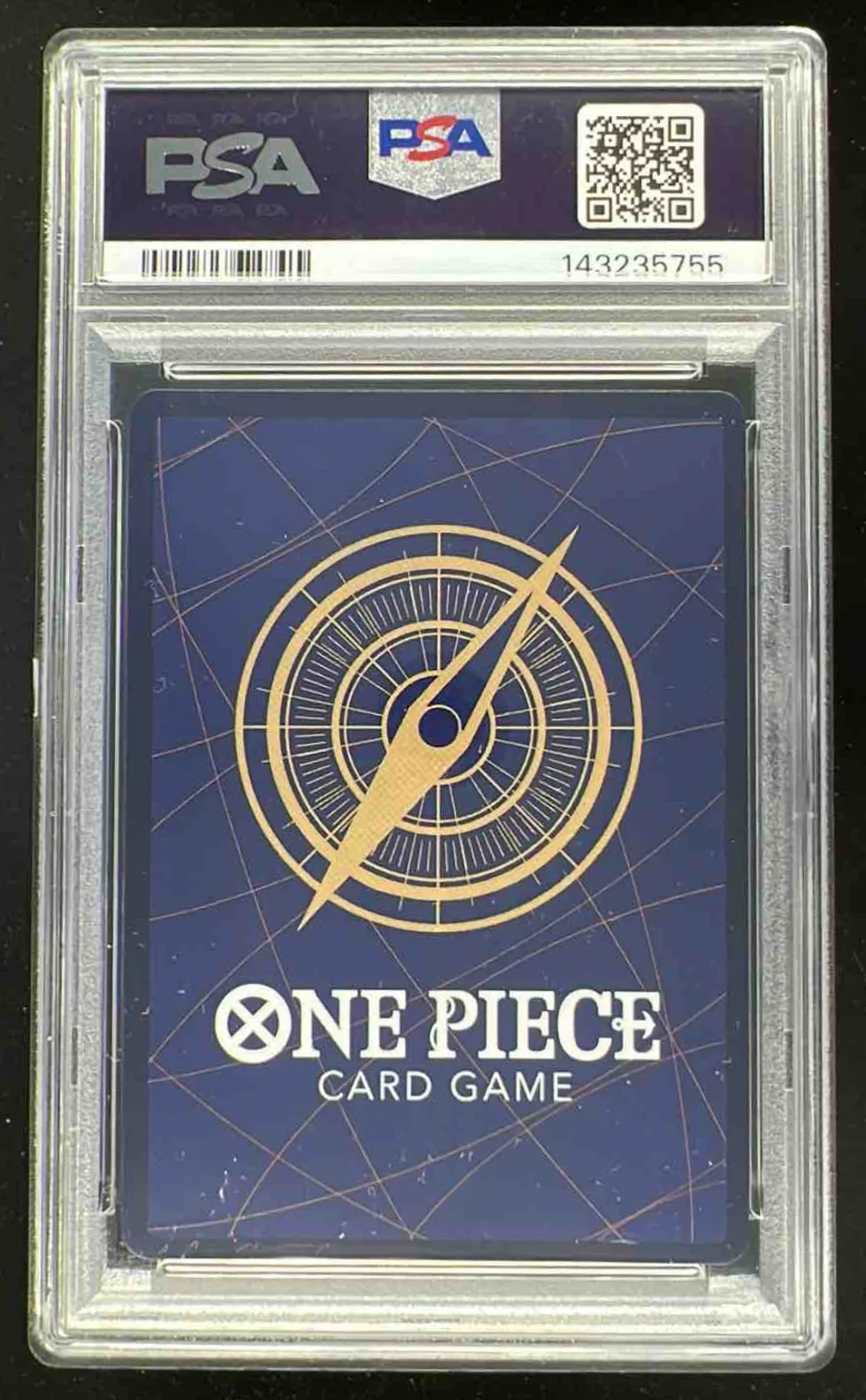 2025 One Piece OP13 EN Treasure Rare #058 Monkey D. Luffy PSA 10 - Image 2