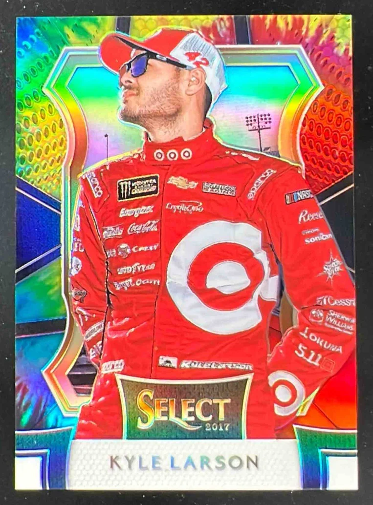 2017 Panini Select Tie Dye Prizms #95 Kyle Larson /24