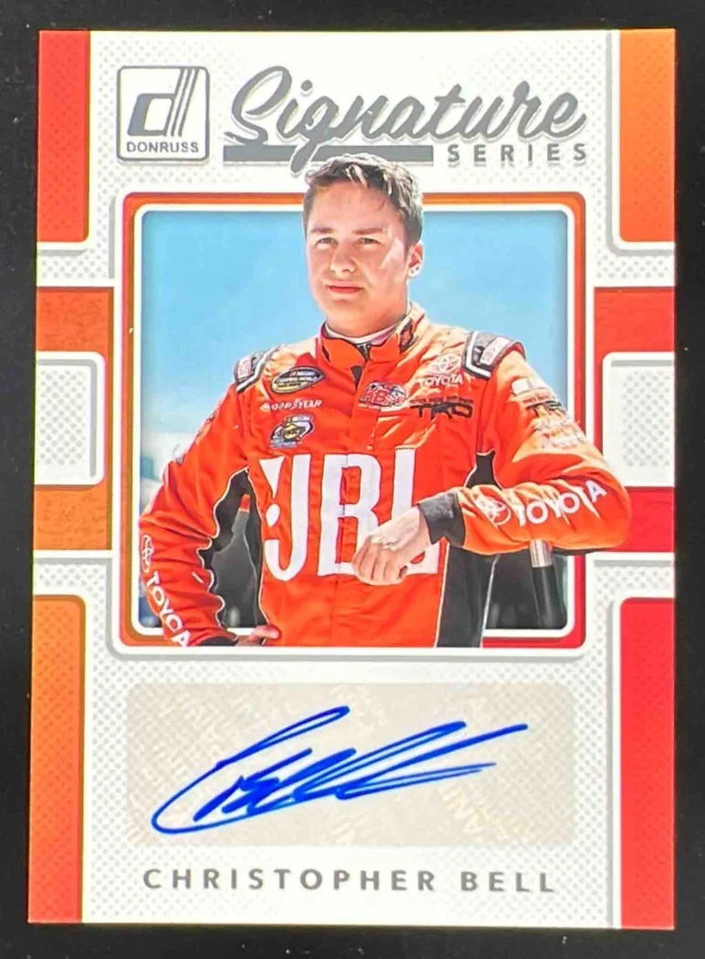 2018 Panini Donruss Signature Series #SS-CB Christopher Bell