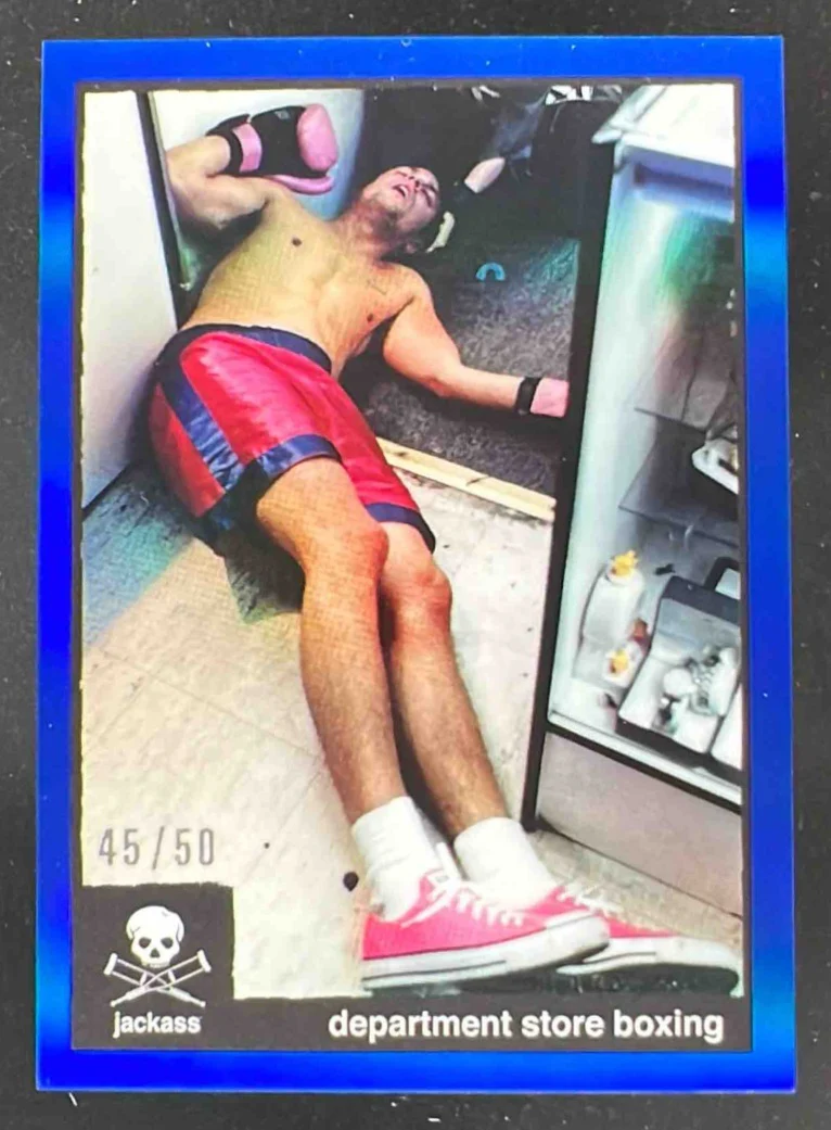 2022 Zerocool Jackass Stunts Blue #s-4 Department Store Boxing /50