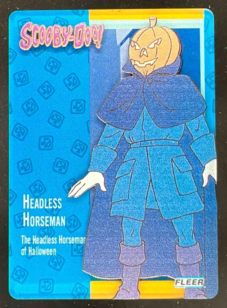 2024 Fleer Scooby-Doo 1991-92 Basketball 3D Acrylic #21 OF 25 Headless Horseman