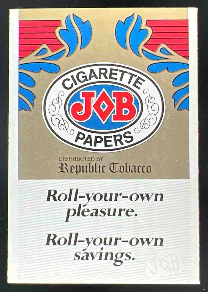 1984-85 Chicago Bulls Schedule Cigarette Papers Republic - Image 2