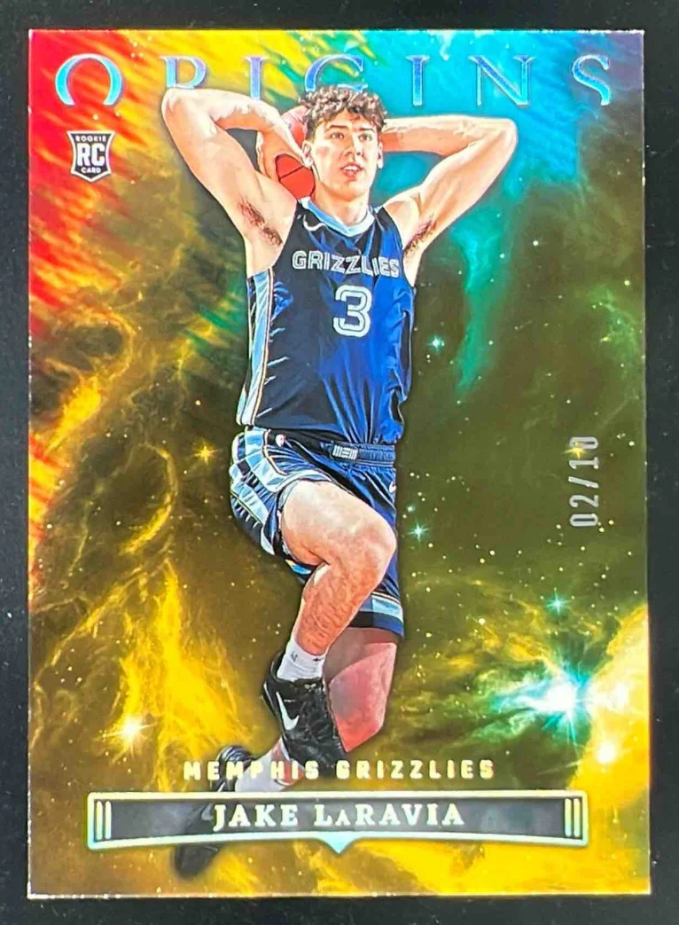 2022-23 Panini Origins Gold #72 Jake LaRavia RC /10