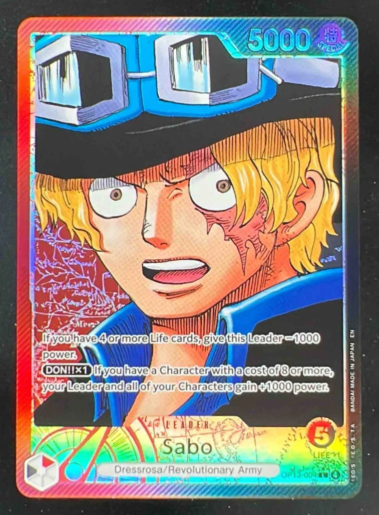 One Piece Sabo 004 Alternate Art - Carrying On His Will OP13