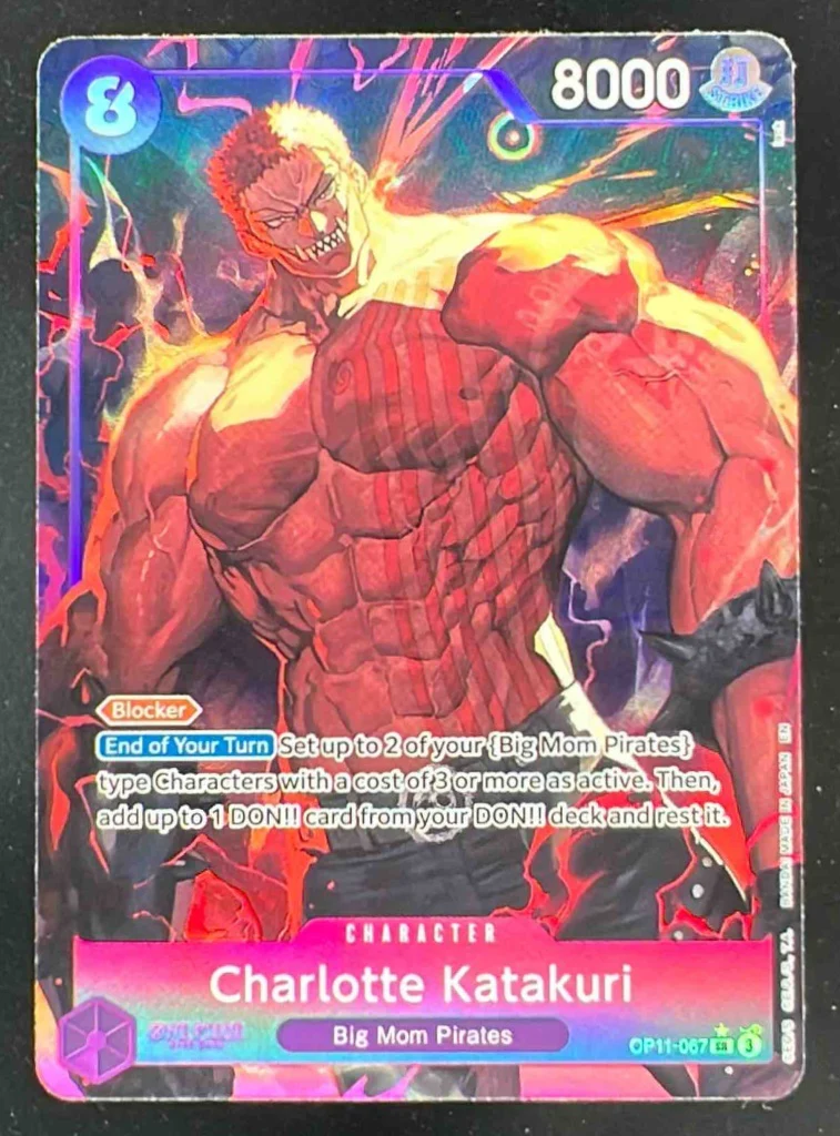 2025 One Piece A Fist of Divine Speed Alternate Art #OP11-067 Charlotte Katakuri