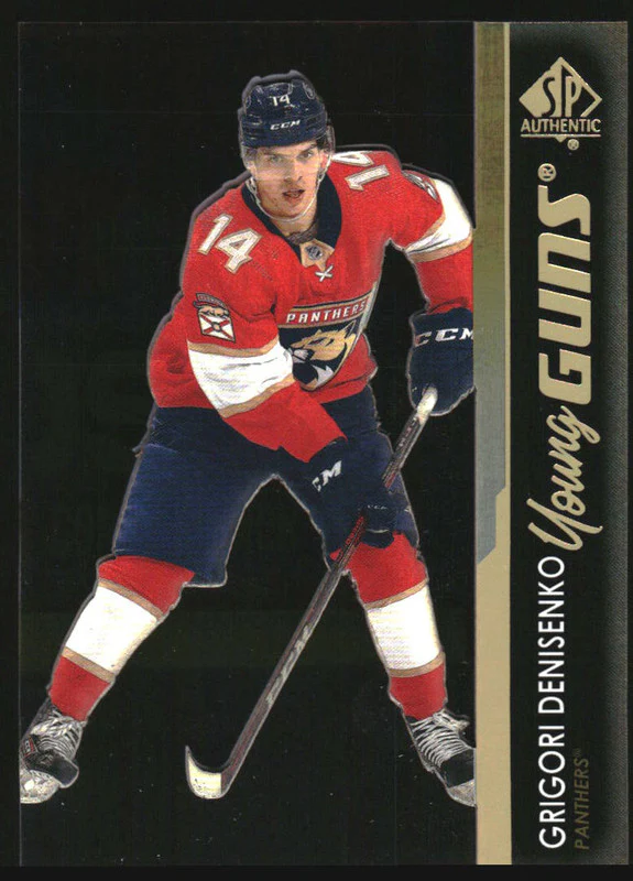 2021 Upper Deck Clear Cut Parallel #491 Grigori Denisenko Young Guns RC Rookie