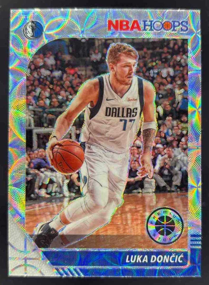 2019-20 Panini Hoops Premium Stock Prizms Silver Scope #39 Luka Doncic