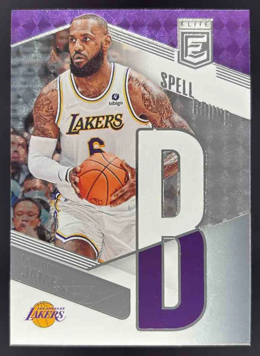 2022-23 Panini Donruss Elite Spellbound #3 LeBron James