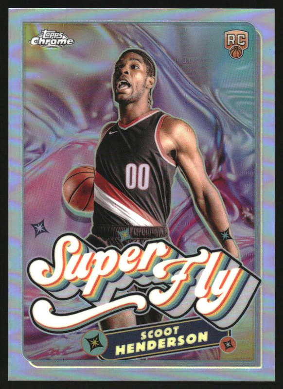 2023-24 Topps Chrome Superfly #SF18 Scoot Henderson RC Rookie