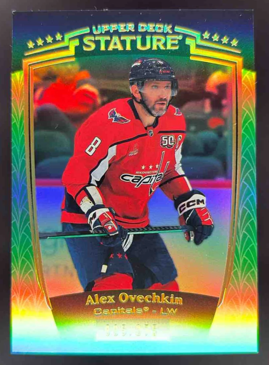 2024-25 Upper Deck Stature Green #14 Alex Ovechkin /375