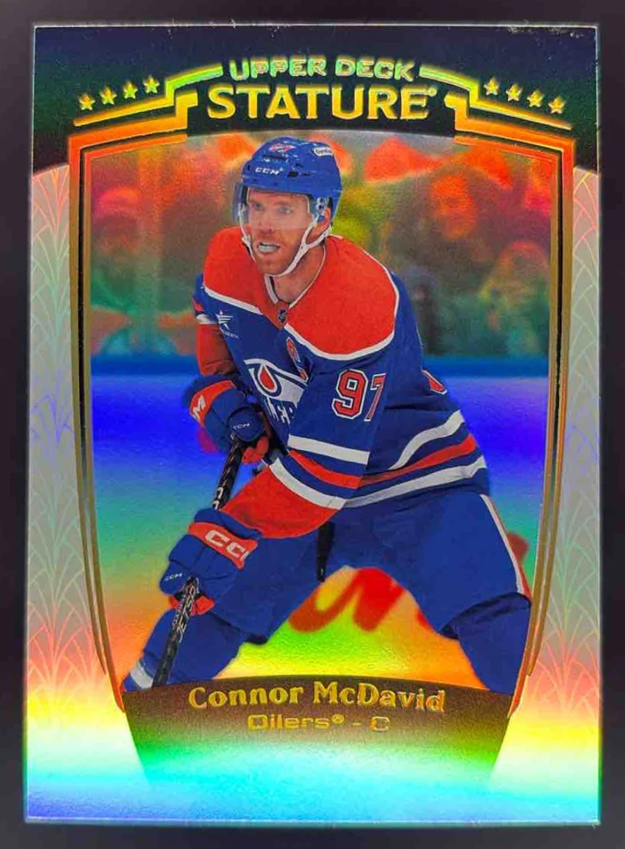 2024-25 Upper Deck Stature #19 Connor McDavid