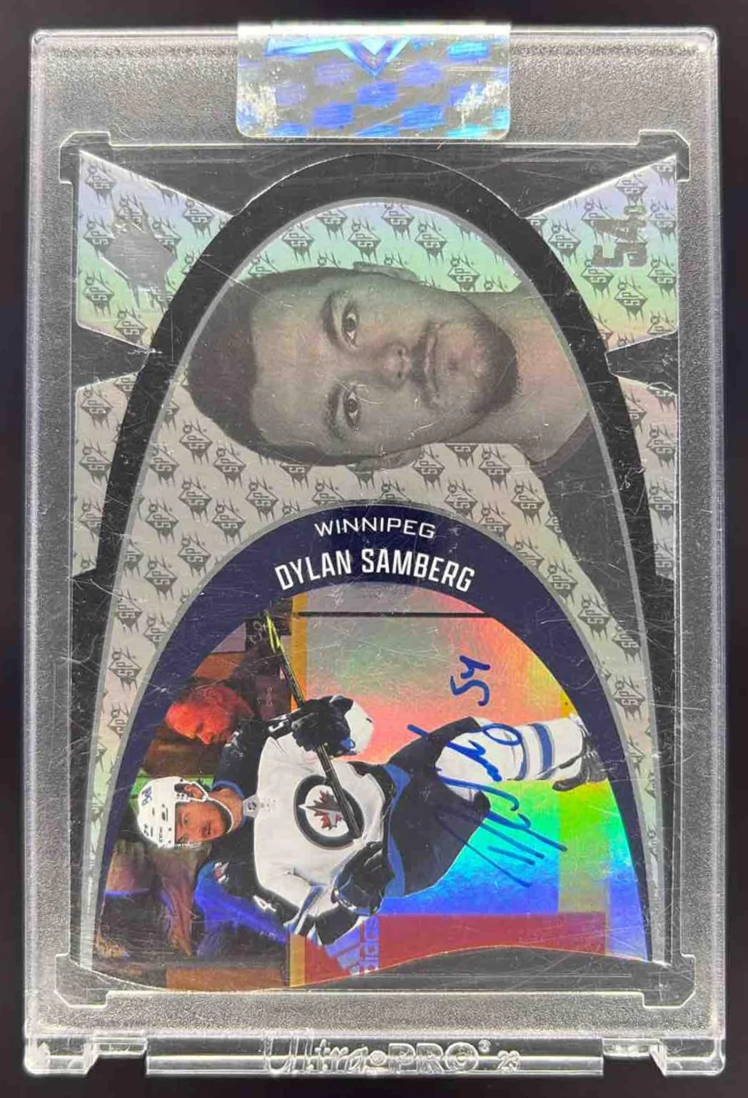 2022-23 Upper Deck Clear Cut 2022 23 Vintage Views #SVV-DS Dylan Samberg RC Auto