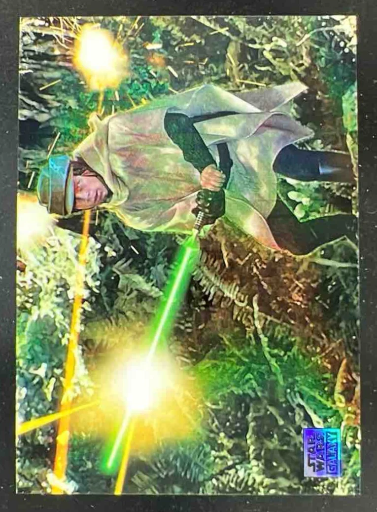 2025 Topps Chrome Star Wars Inspirations Prism Luke The Scout Trooper /75