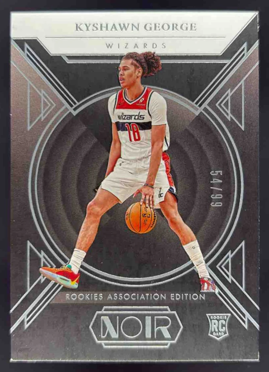 2024 Panini Noir Rookies Association Edition #148 Kyshawn George /99