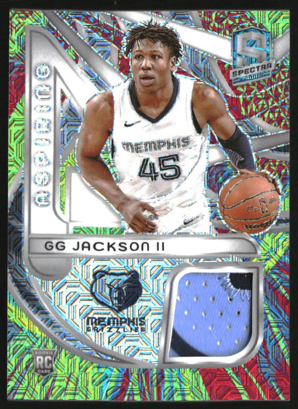 2023-24 Panini Spectra Aspiring Patches Meta GG Jackson II /25