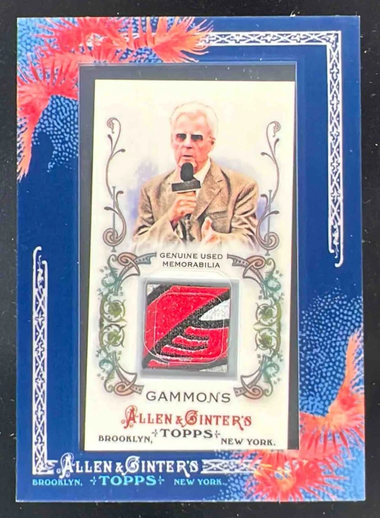 2011 Topps Allen & Ginter Relics #AGR-PGA Peter Gammons