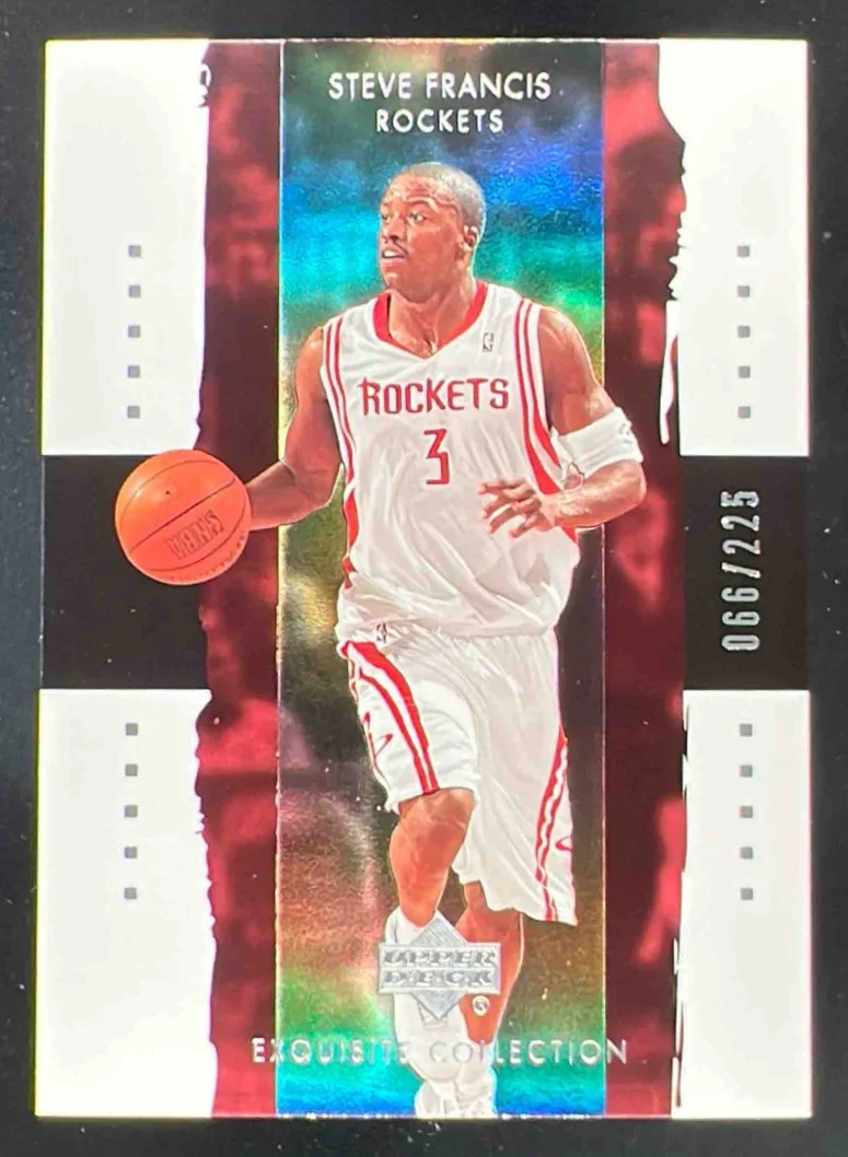 2003-04 Upper Deck Exquisite Collection #11 Steve Francis /225