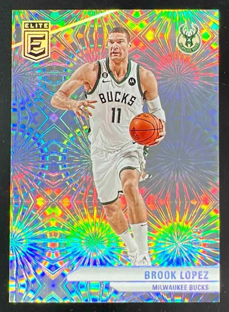 2023-24 Panini Donruss Elite International Lucky Envelopes #111 Brook Lopez /8