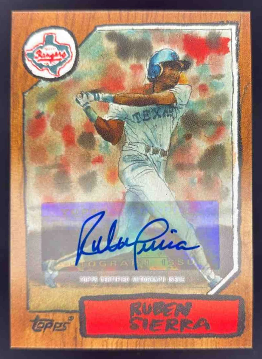 2021 Topps x Spotlight 70 by Andy Friedman Autographs #57-A Ruben Sierra Auto