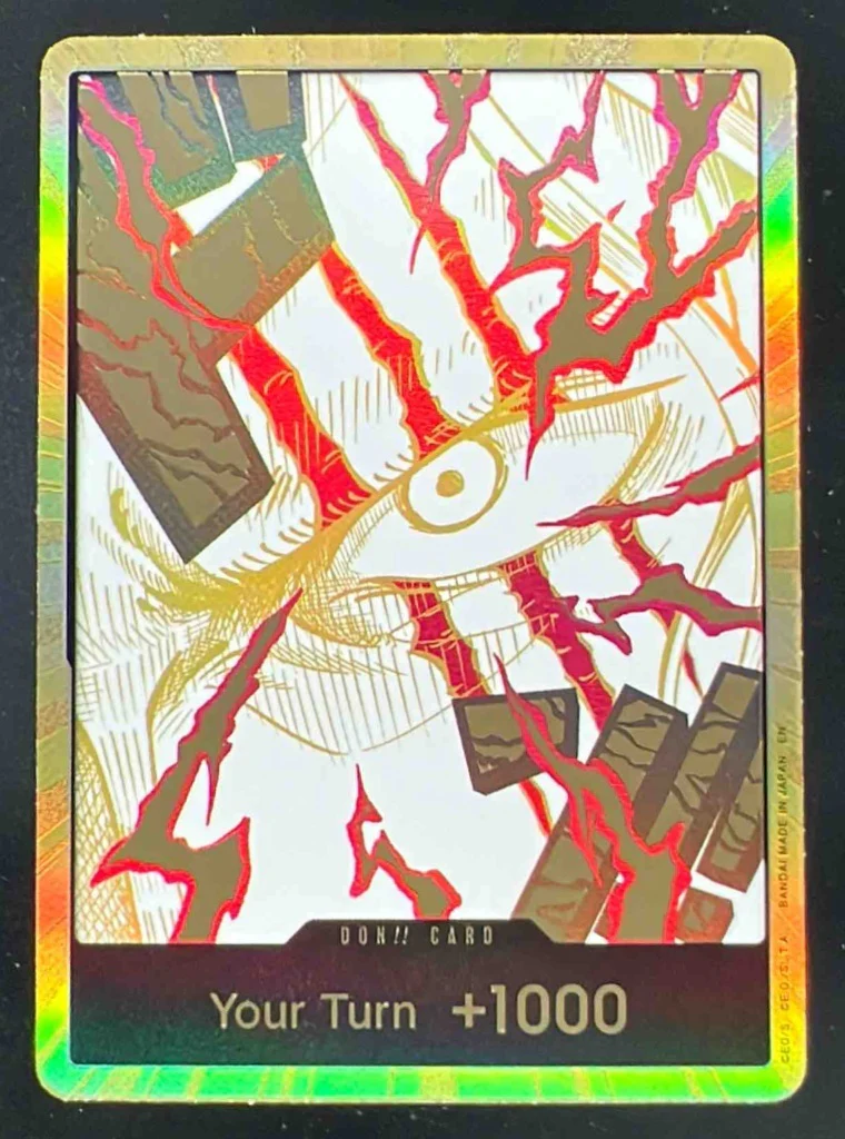 2025 One Piece PRB02 EN Shanks Gold Don!! Card