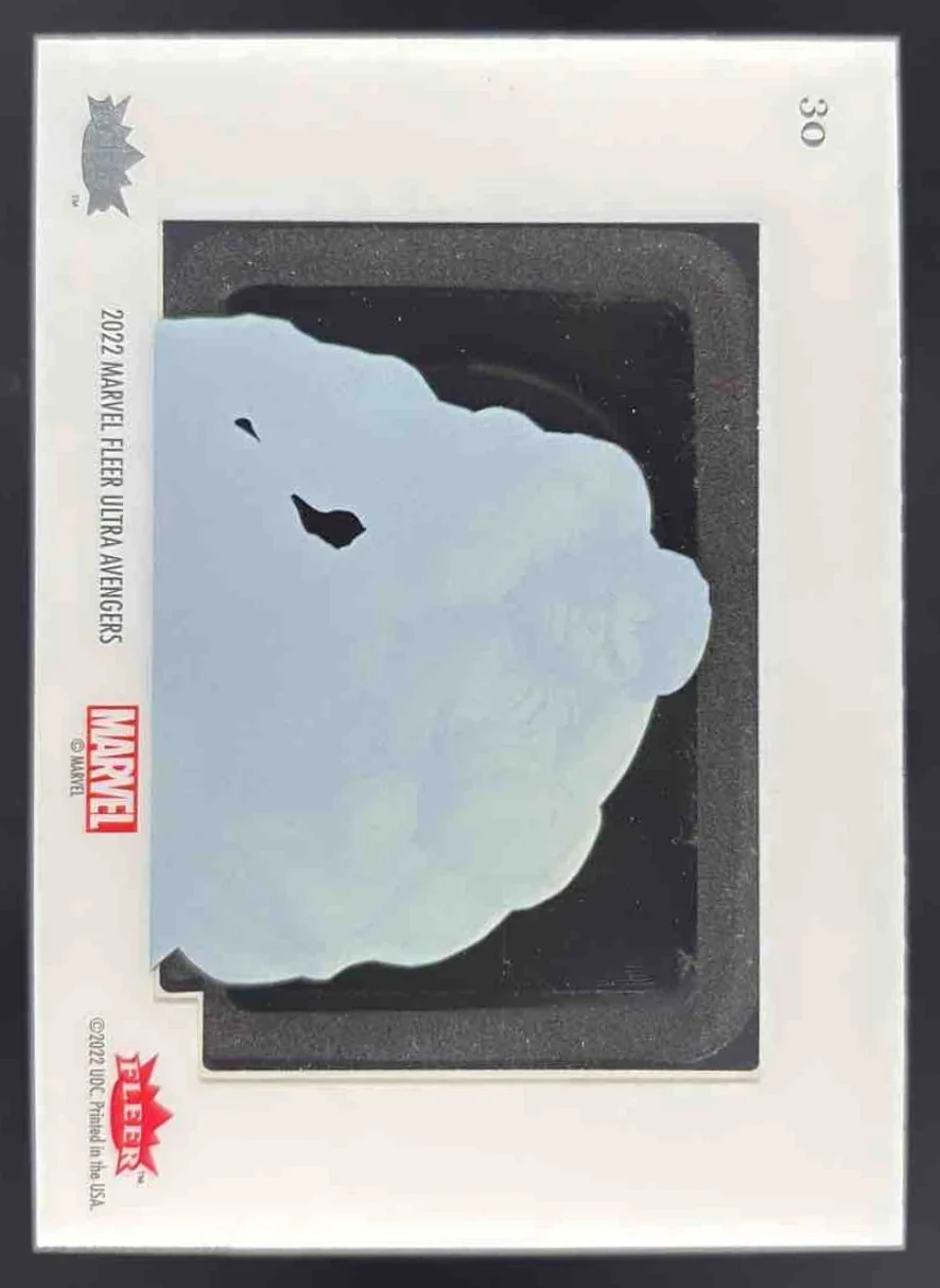 2022 Fleer Ultra Marvel Avengers Animation Cels #30 Hulk - Image 2