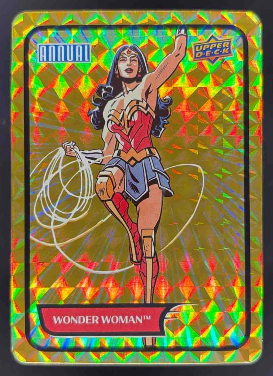 2023-24 Upper Deck DC Annual Backscatters Gold #B-1 Wonder Woman