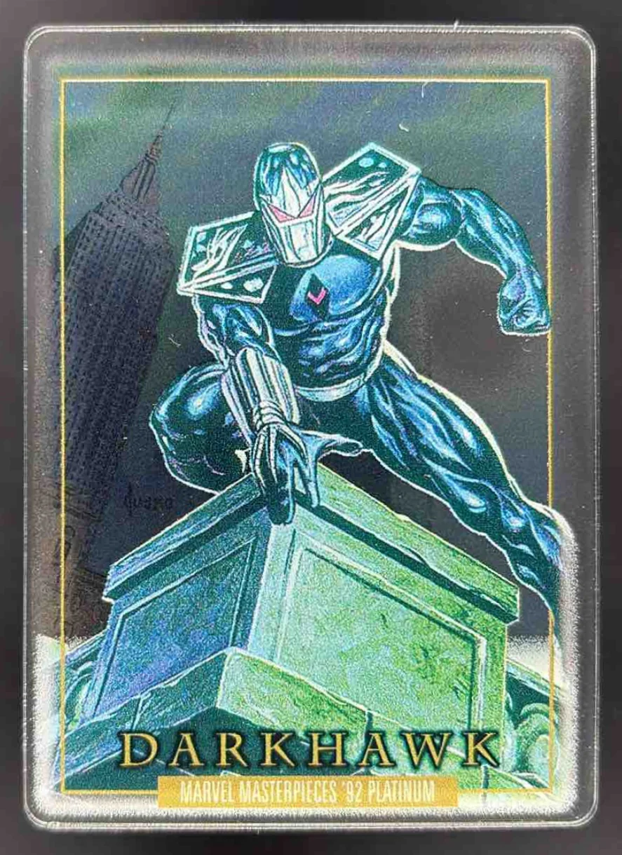2024 Upper Deck Marvel Masterpieces '92 Platinum Plexi #11 Darkhawk
