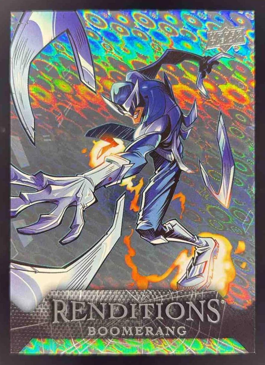 2024 Upper Deck Marvel Spider-Man Renditions Tombstone White #67 Boomerang /35