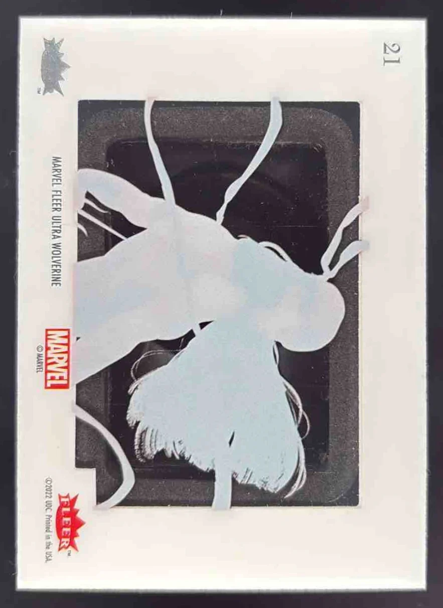 2023 Fleer Ultra Marvel Wolverine Animation Cel #21 Elektra - Image 2