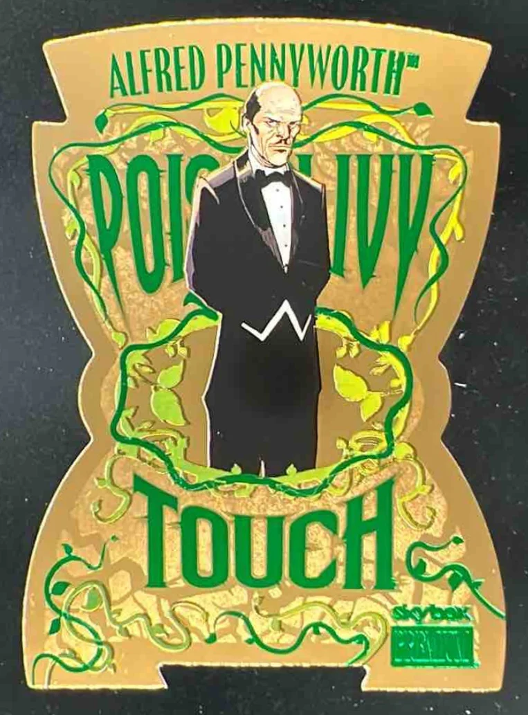 2025 Skybox Metal Universe Batman Poison Ivy Touch #PIT-45 Alfred Pennyworth