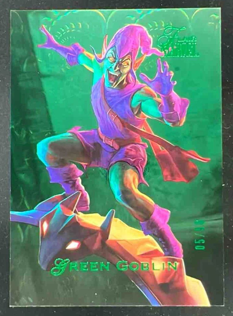 2023 Fleer Marvel Flair Summer #53 Green Goblin /50