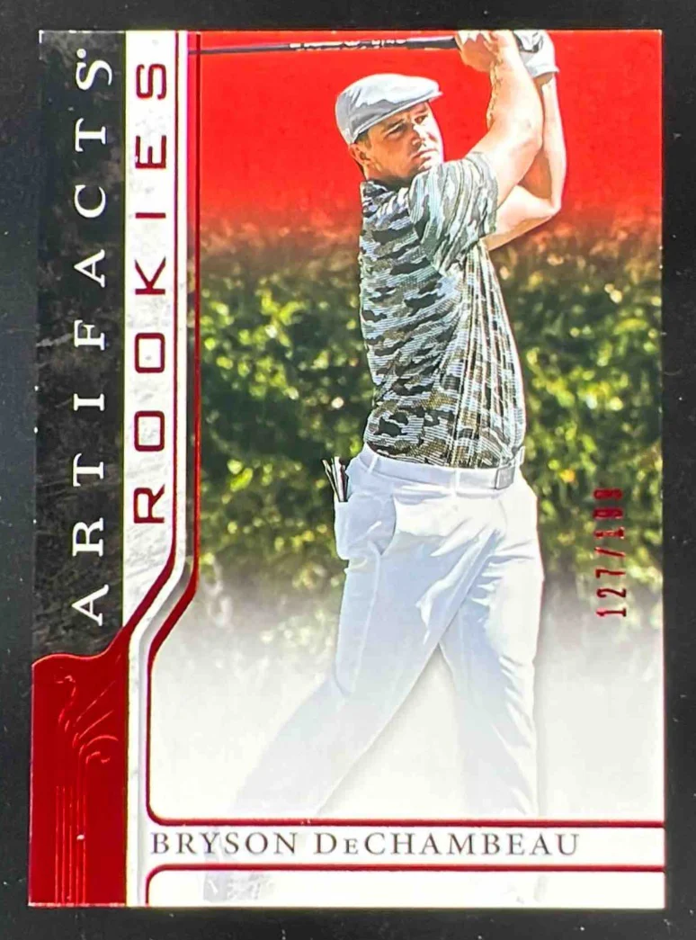 2021 Upper Deck Artifacts Red #62 Bryson DeChambeau /199
