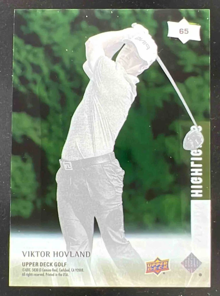 2024 Upper Deck Clear Cut #65 Viktor Hovland - Image 2
